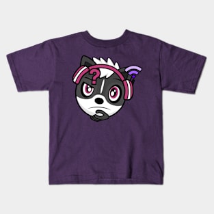 Thinking Melody Skunk Kids T-Shirt